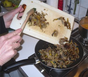 Chanterelles_omelette Chanterelles_omelette